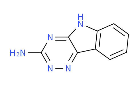 CAS No. 36047-75-3, 5H-1,2,4-Triazino[5,6-b]indol-3-amine