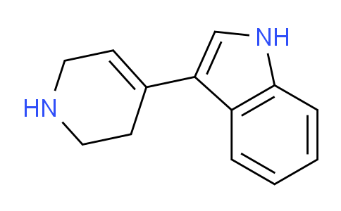 CAS No. 38620-69-8, 3-(1,2,3,6-tetrahydropyridin-4-yl)-1H-indole
