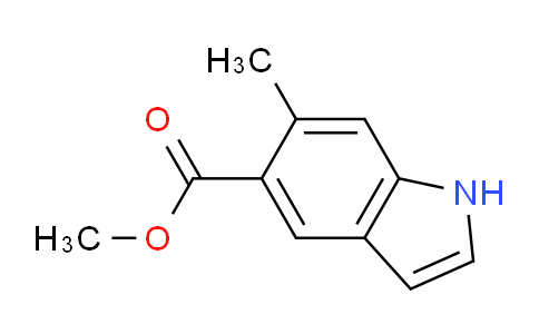 CAS No. 672293-36-6, methyl 6-methyl-1H-indole-5-carboxylate