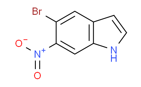 CAS No. 104447-74-7, 5-bromo-6-nitro-1H-indole