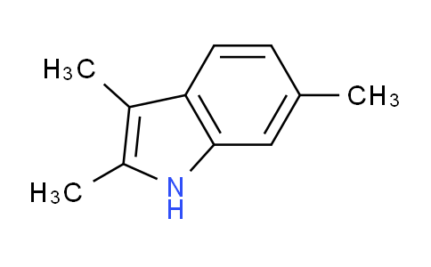 CAS No. 22072-35-1, 2,3,6-trimethyl-1H-indole