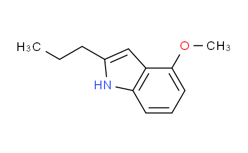 CAS No. 172733-16-3, 4-Methoxy-2-propyl-1H-indole