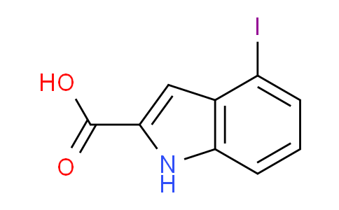 CAS No. 383133-26-4, 4-Iodo-1H-indole-2-carboxylic acid
