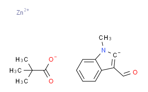 2021255-90-1 | zinc;2,2-dimethylpropanoate;1-methyl-2H-indol-2-ide-3-carbaldehyde
