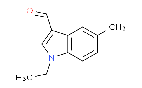 CAS No. 1379205-28-3, 1-ethyl-5-methyl-1H-indole-3-carbaldehyde