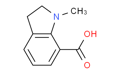 CAS No. 289725-22-0, 1-methyl-2,3-dihydro-1H-indole-7-carboxylic acid