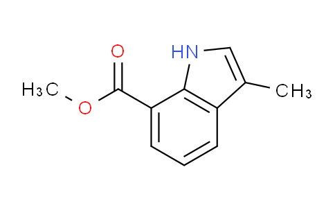 CAS No. 1238214-62-4, methyl 3-methyl-1H-indole-7-carboxylate