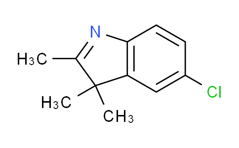 CAS No. 25981-83-3, 5-chloro-2,3,3-trimethyl-3H-indole