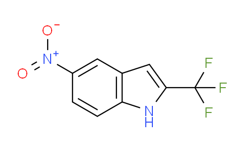 CAS No. 174734-30-6, 5-Nitro-2-(trifluoromethyl)-1H-indole