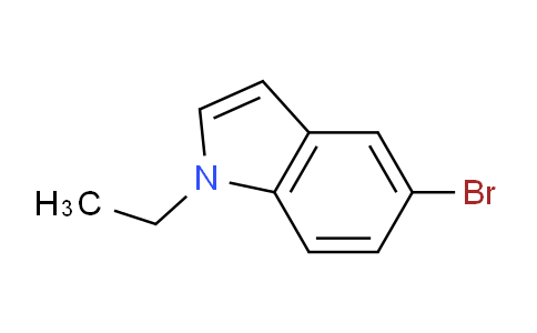 CAS No. 195253-49-7, 5-Bromo-1-ethyl-1H-indole