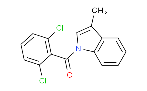 CAS No. 87894-43-7, (2,6-Dichlorophenyl)(3-methyl-1H-indol-1-yl)methanone