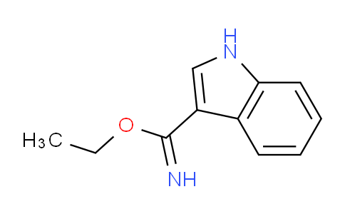 CAS No. 19747-79-6, Ethyl 1H-indole-3-carbimidate