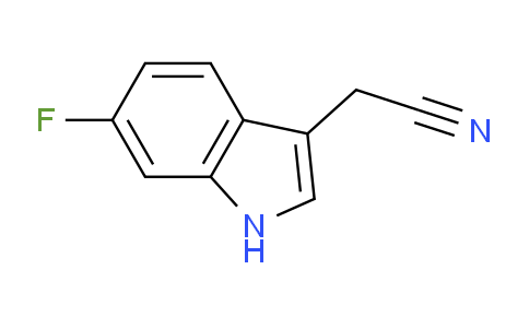 2-(6-fluoro-1H-indol-3-yl)acetonitrile