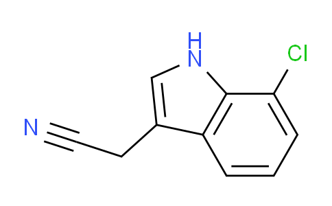 CAS No. 221377-37-3, 2-(7-Chloro-1H-indol-3-yl)acetonitrile