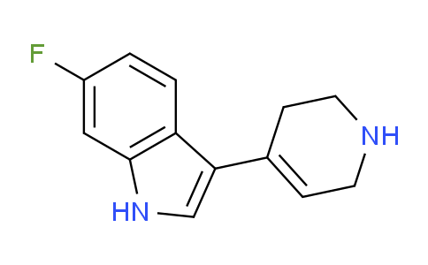 CAS No. 180161-14-2, 6-Fluoro-3-(1,2,3,6-tetrahydropyridin-4-yl)-1H-indole