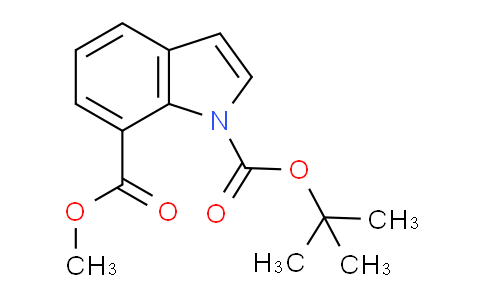 CAS No. 917562-23-3, 1-tert-Butyl 7-methyl 1H-indole-1,7-dicarboxylate
