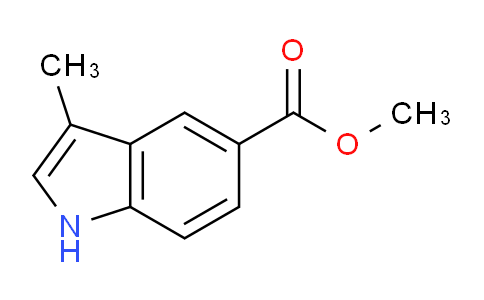 CAS No. 588688-33-9, methyl 3-methyl-1H-indole-5-carboxylate
