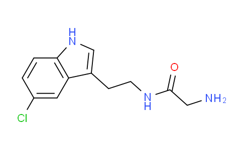 CAS No. 1158282-91-7, 2-amino-N-[2-(5-chloro-1H-indol-3-yl)ethyl]acetamide