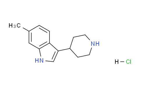 CAS No. 1187927-14-5, 6-methyl-3-(piperidin-4-yl)-1H-indole hydrochloride