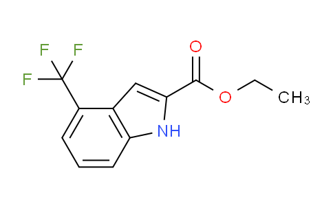 ethyl 4-(trifluoromethyl)-1H-indole-2-carboxylate
