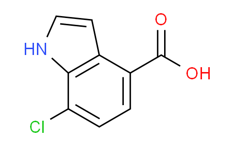 CAS No. 588688-45-3, 7-chloro-1H-indole-4-carboxylic acid