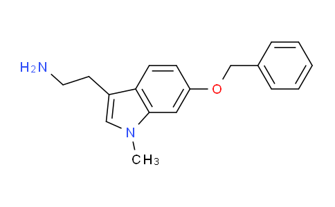 CAS No. 61675-21-6, 2-(6-(benzyloxy)-1-methyl-1H-indol-3-yl)ethan-1-amine