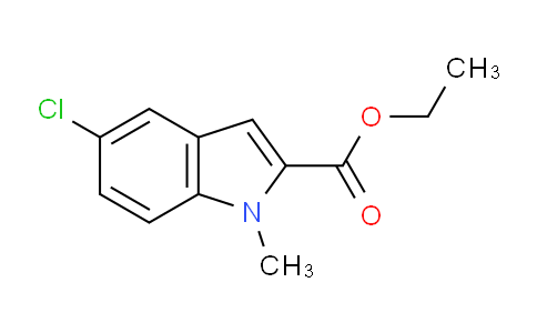 CAS No. 59908-53-1, ethyl 5-chloro-1-methyl-1H-indole-2-carboxylate