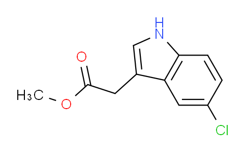 CAS No. 74339-45-0, methyl 2-(5-chloro-1H-indol-3-yl)acetate