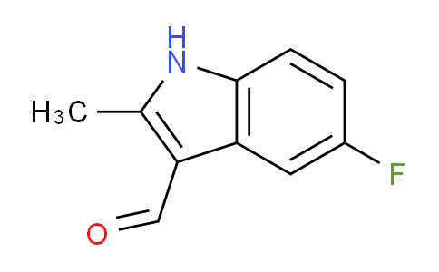 CAS No. 815586-68-6, 5-fluoro-2-methyl-1H-indole-3-carbaldehyde