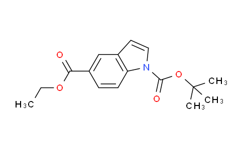 CAS No. 850407-50-0, 1-(tert-butyl) 5-ethyl 1H-indole-1,5-dicarboxylate