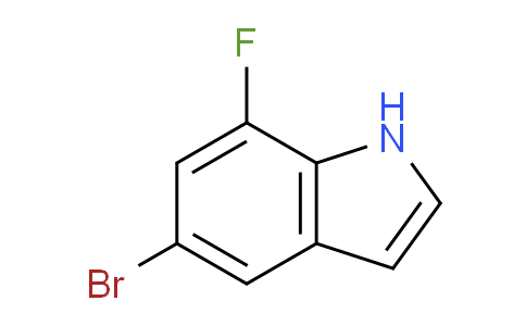 5-bromo-7-fluoro-1H-indole