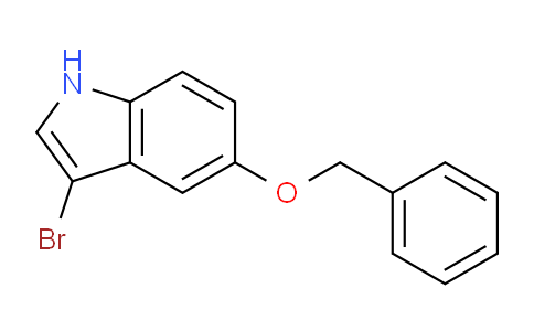 CAS No. 569337-39-9, 5-(benzyloxy)-3-bromo-1H-indole