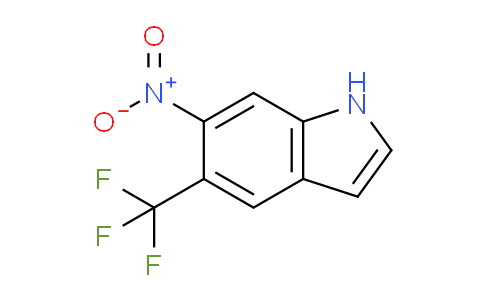 CAS No. 1236060-61-9, 6-nitro-5-(trifluoromethyl)-1H-indole