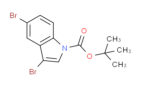 CAS No. 914349-23-8, tert-butyl 3,5-dibromo-1H-indole-1-carboxylate