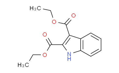 CAS No. 128942-88-1, diethyl 1H-indole-2,3-dicarboxylate
