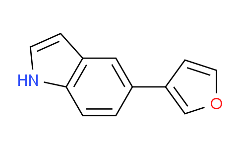 CAS No. 144104-53-0, 5-(furan-3-yl)-1H-indole