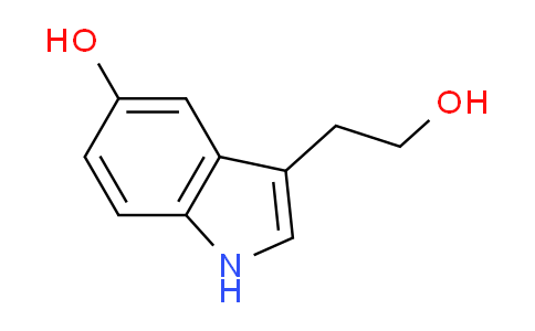 CAS No. 154-02-9, 3-(2-hydroxyethyl)-1H-indol-5-ol