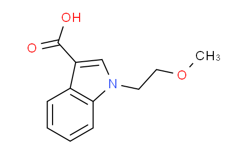 CAS No. 179993-05-6, 1-(2-methoxyethyl)-1H-indole-3-carboxylic acid