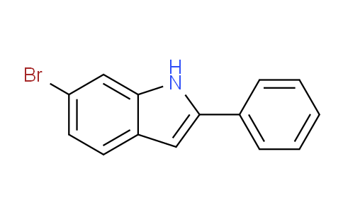 CAS No. 77185-71-8, 6-bromo-2-phenyl-1H-indole