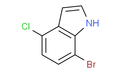 CAS No. 126811-29-8, 7-bromo-4-chloro-1H-indole