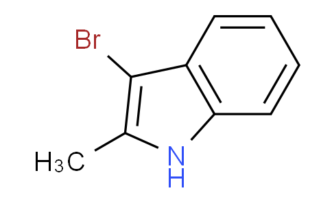CAS No. 1496-78-2, 3-bromo-2-methyl-1H-indole