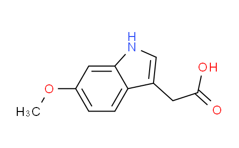 CAS No. 103986-22-7, 2-(6-methoxy-1H-indol-3-yl)acetic acid