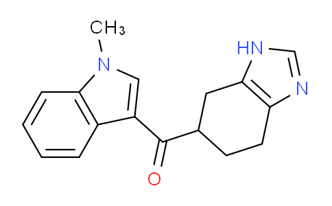 CAS No. 132036-39-6, (1-methyl-1H-indol-3-yl)(4,5,6,7-tetrahydro-1H-benzo[d]imidazol-6-yl)methanone