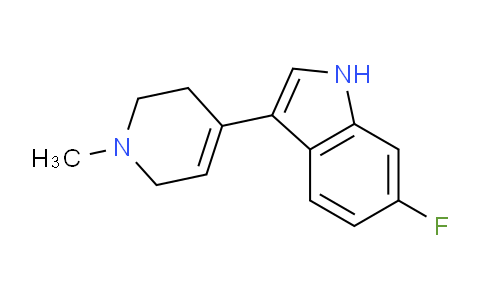 CAS No. 200714-10-9, 6-fluoro-3-(1-methyl-1,2,3,6-tetrahydropyridin-4-yl)-1H-indole