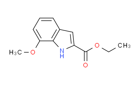 CAS No. 20538-12-9, ethyl 7-methoxy-1H-indole-2-carboxylate