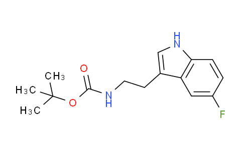 CAS No. 1059175-54-0, tert-Butyl [2-(5-fluoro-1H-indol-3-yl)ethyl]-carbamate