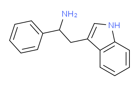 CAS No. 1148-06-7, 2-(1H-indol-3-yl)-1-phenylethan-1-amine