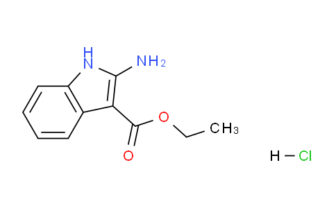 CAS No. 1187830-59-6, Ethyl 2-amino-1H-indole-3-carboxylatehydrochloride