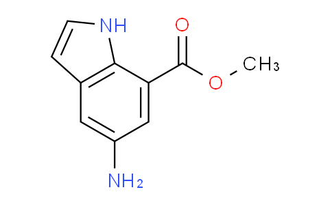 CAS No. 1167055-42-6, methyl 5-amino-1H-indole-7-carboxylate