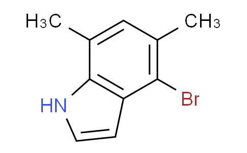 CAS No. 1167056-53-2, 4-bromo-5,7-dimethyl-1H-indole